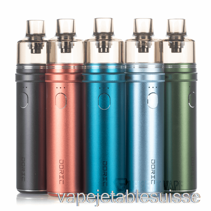 Vape Suisse Voopoo Doric 60 Système Pod Rose Rouge